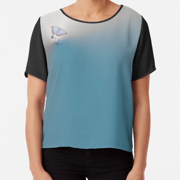 Schmetterling Chiffon Top