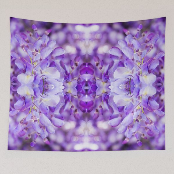Item preview, wisteria azulejo designed and sold by TessAndre.