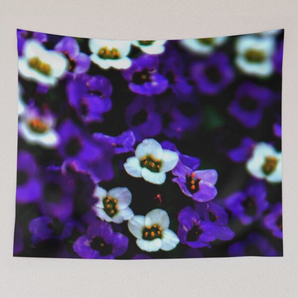 Item preview, purple and white flowers designed and sold by TessAndre.