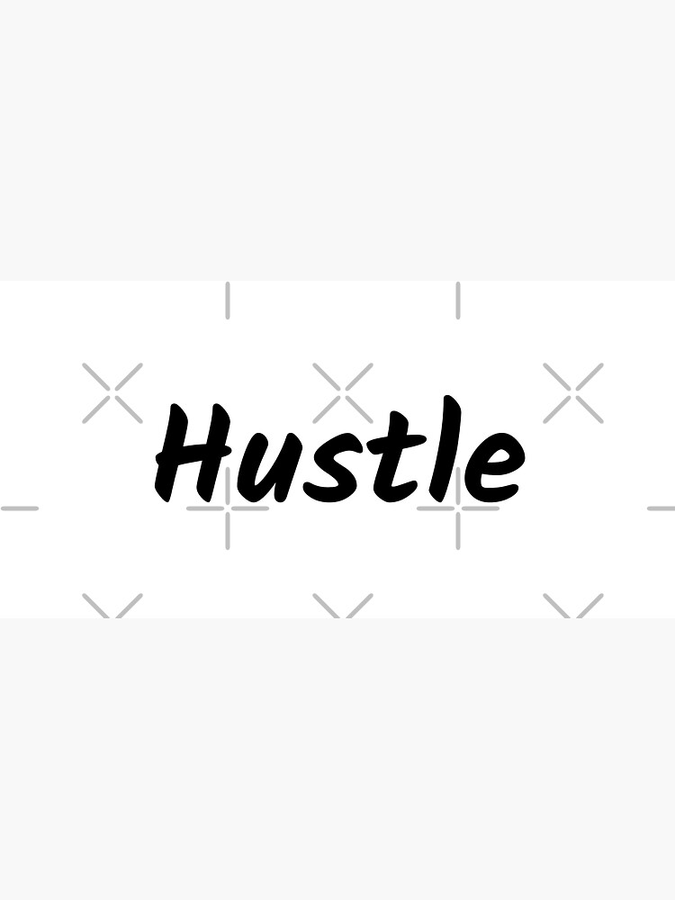 Thumbnail 3 of 3, Sticker, Hustle (Inverted) designed and sold by inspire-gifts.