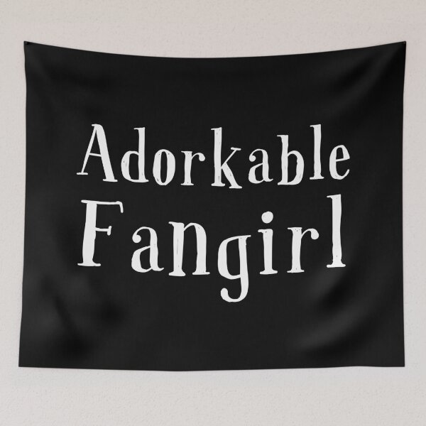 Item preview, Adorkable fangirl in white designed and sold by jazzydevil.