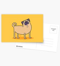 Pug Life Postcards