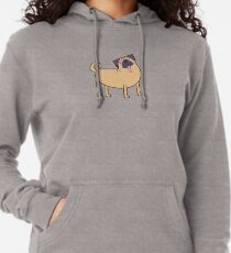 Mops Leben Leichter Hoodie