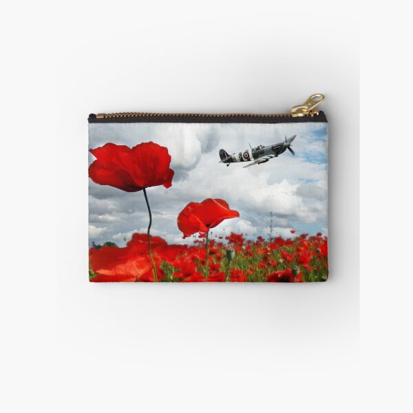 Item preview, Spitfire Over The Poppy designed and sold by Airpower Art.