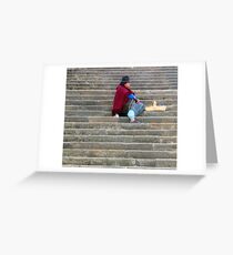 Cuenca Quechuan Indian Greeting Card