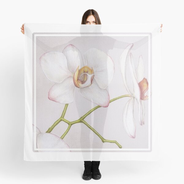 Orchid Scarf