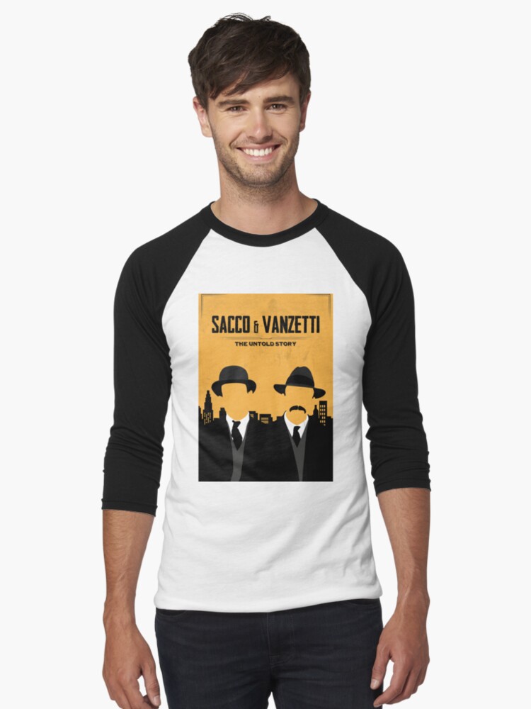 Sacco & | T-Shirt for Baseball Sleeve APCreativity Sale by Redbubble Vanzetti\