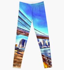 Legging Arte del puente de Brooklyn