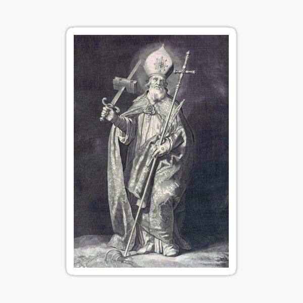 Item preview, Saint Boniface by Cornelis Bloemaert, c. 1630 designed and sold by PZAndrews.