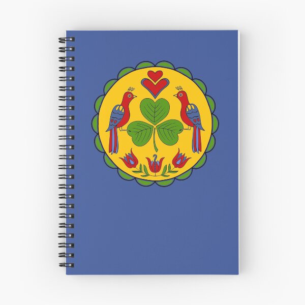 Item preview, Amish - Hex Sign Garden Distelfinks Clover Hearts 1 designed and sold by EDDArt.