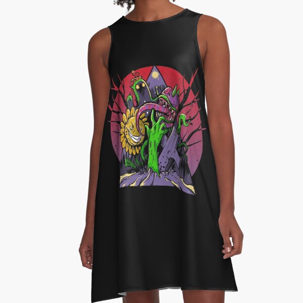 Plant Vs Zombie Dresses Redbubble - kids youtube roblox zombie videos with youalwayswin