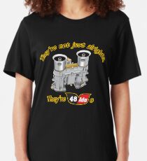 Camiseta ajustada Diversión con carbohidratos
