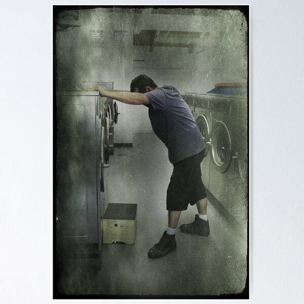 Item preview, Stress at the Laundermat designed and sold by Laurie Search Fine Art Photography.