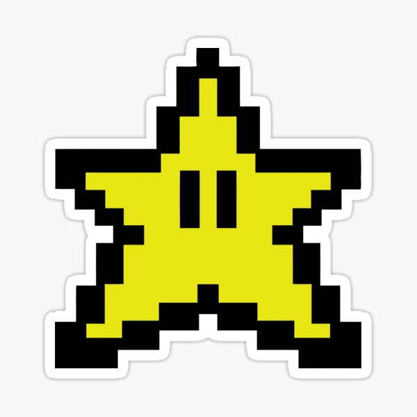 Retro Star Sticker