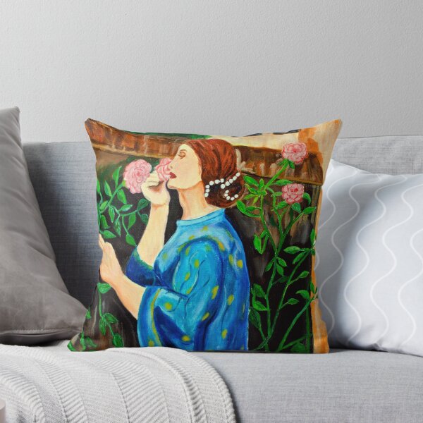 Item preview, Lady In Rose Garden designed and sold by CeliaSGarciaArt.