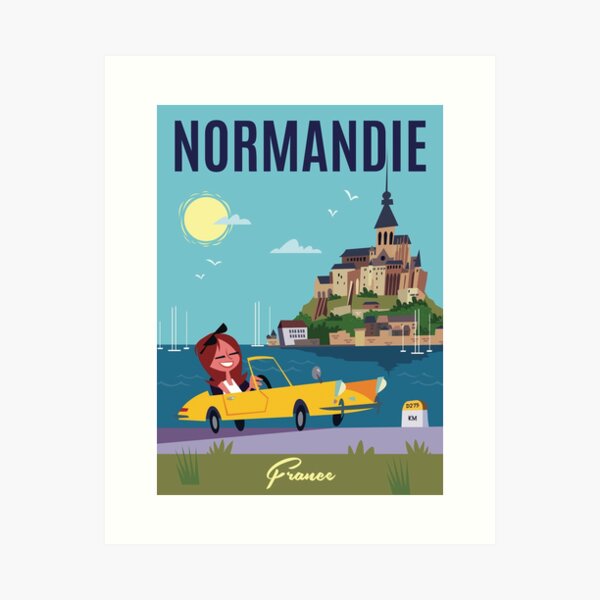 Item preview, Normandie Poster designed and sold by Gary Godel.