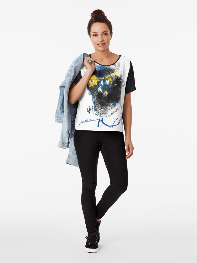 Alternate view of Prototype II Chiffon Top