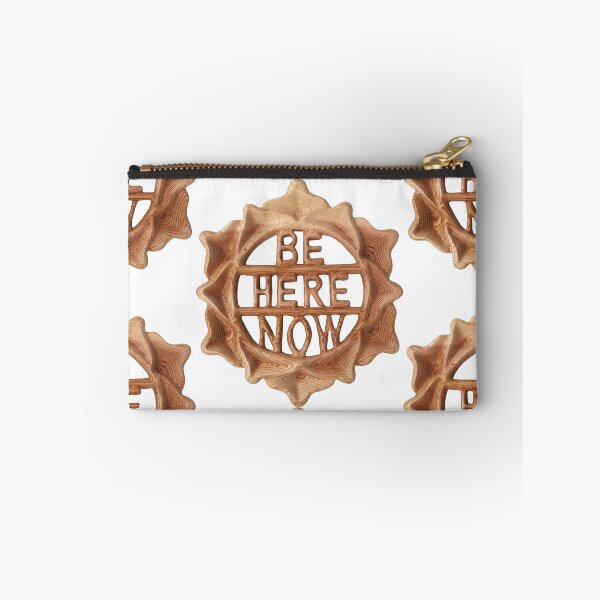 Item preview, Be Here Now-Symbol Of Mindfulness Wood Carving designed and sold by SignsOfSpirit.