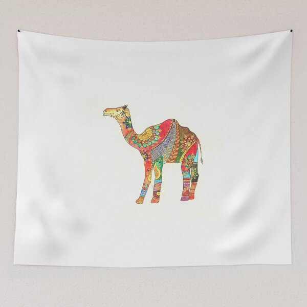 Item preview, Colourful Camel designed and sold by ArtbyBhumi.