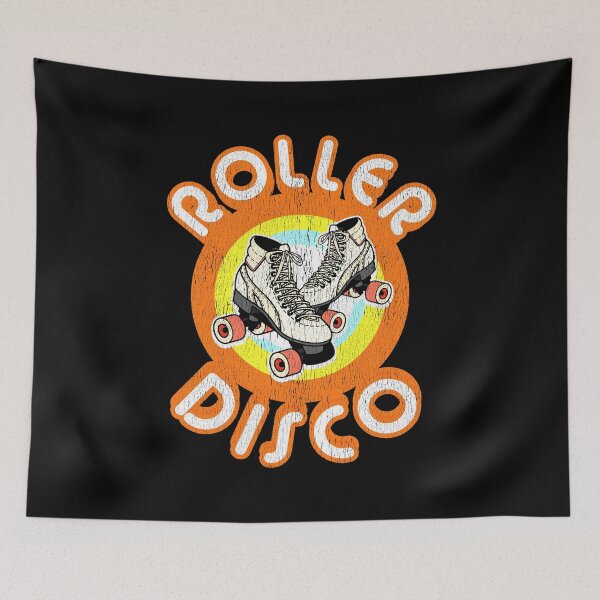 Item preview, Roller Disco Derby Vintage & Distressed design 70s 80s designed and sold by phoxydesign.