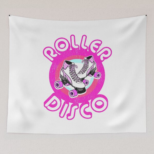 Item preview, Roller Disco Derby Vintage & Distressed design 70s 80s designed and sold by phoxydesign.