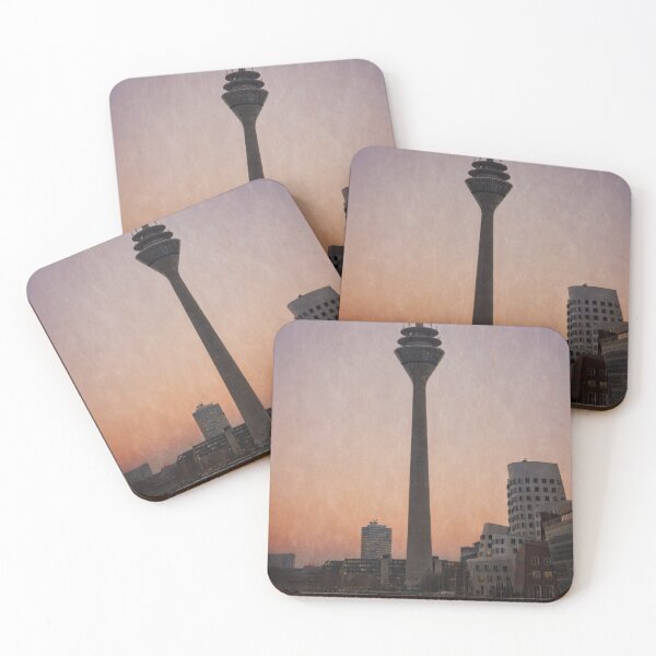 Item preview, The Rhine Tower At Sunset designed and sold by rawshutterbug.