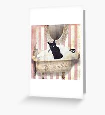 Bad Cat II Greeting Card