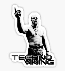 TECHNO VIKING Sticker
