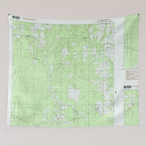 Item preview, USGS TOPO Map Mississippi MS Harleston 335765 1982 24000 designed and sold by WetdryvacRBO2.