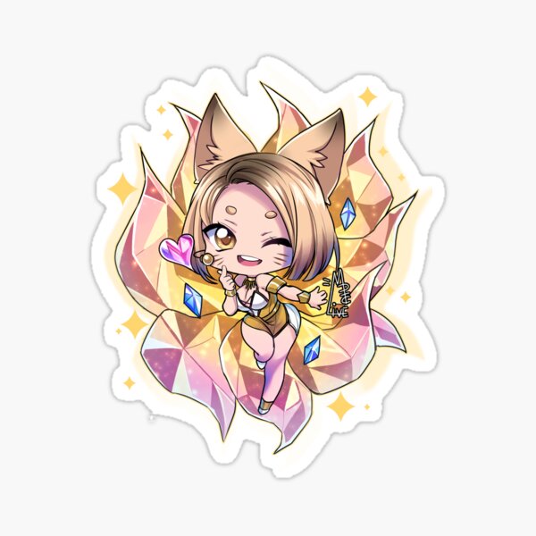 Ahri Stickers | Redbubble