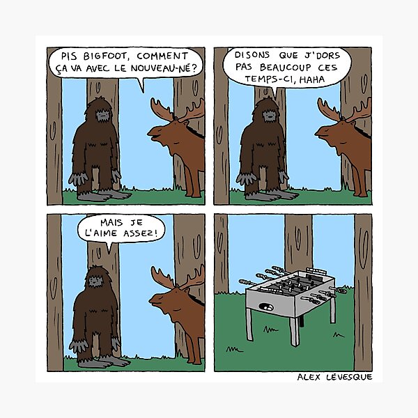 Bigfoot Photographic Print