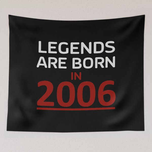 Item preview, Legends are born in 2006 designed and sold by Vroomie.