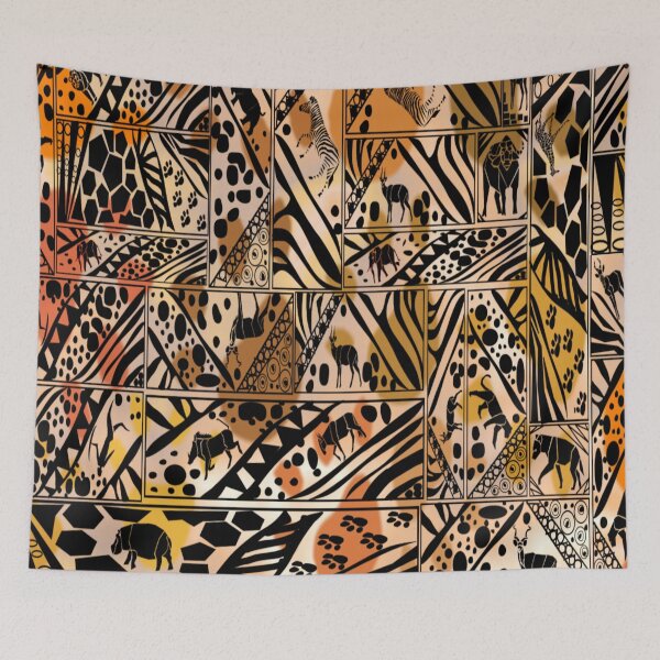 Item preview, Safari batik design No3 designed and sold by Fozzyartsales.