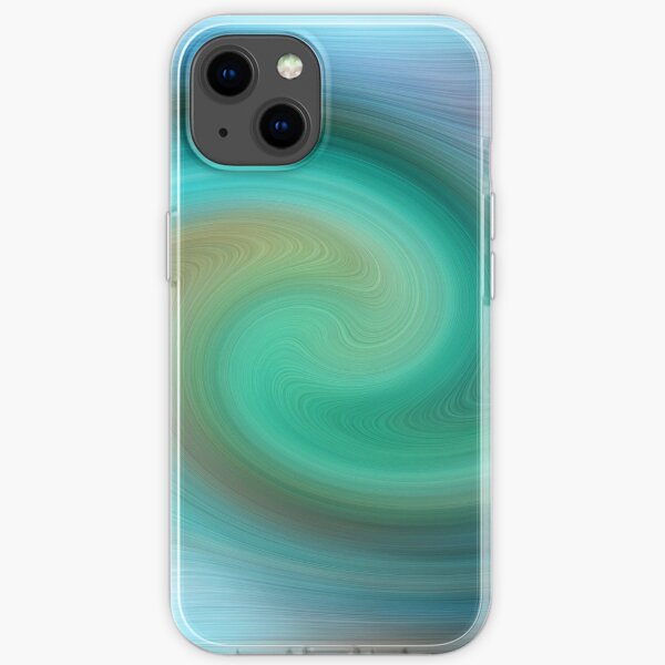 Blue motions iPhone Soft Case