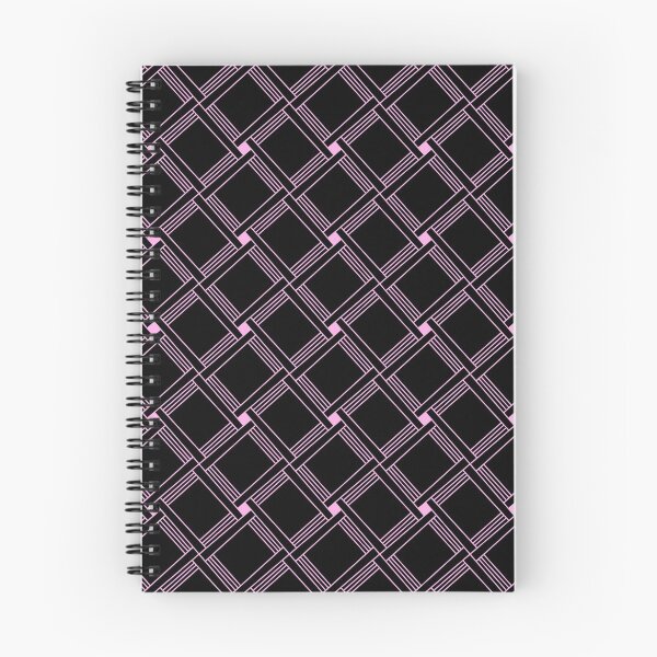 Item preview, Black and Pink Squares Minimal Design designed and sold by ROSEBLUE Orignals.