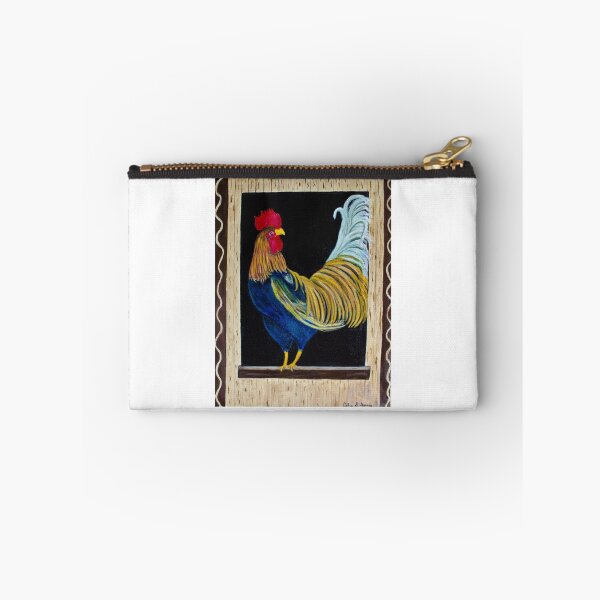 Aperçu de l'œuvre Rooster on Windosill créée et vendue par CeliaSGarciaArt.