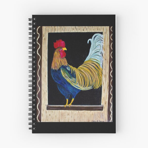 Item preview, Rooster on Windosill  designed and sold by CeliaSGarciaArt.