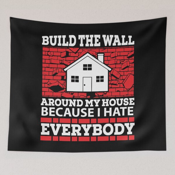 Item preview, Cool funny trump wall wall design designed and sold by eiwo87.