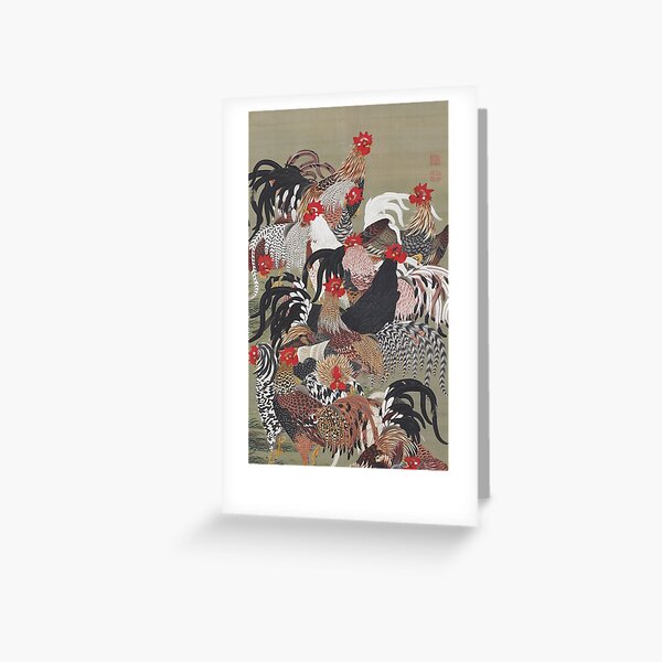 Item preview, Jyakuchu Ito: Fowls (Gunkei-zu) designed and sold by topower.