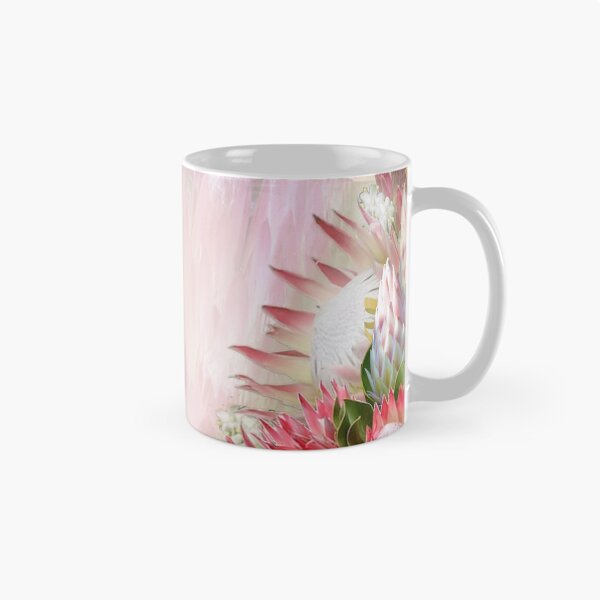Item preview, Fuchsia  Protea's with Blush & Gold Ribbons designed and sold by NadineMay.