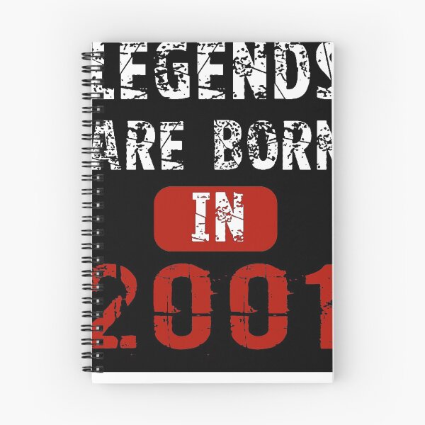 Item preview, Legends Are Born In 2001 designed and sold by Vroomie.