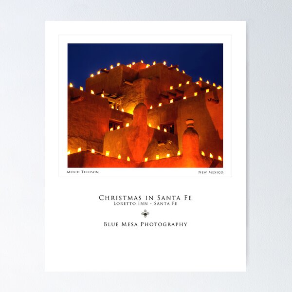 Item preview, La Fonda Hotel, Santa Fe (poster version) designed and sold by Mitchell Tillison.