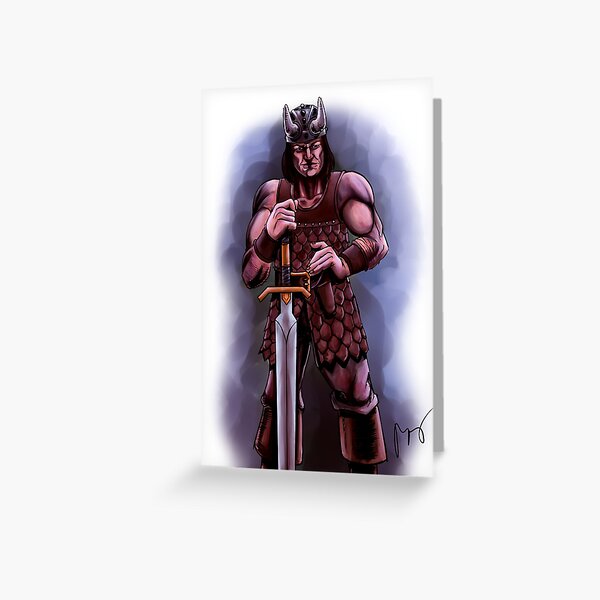 Conan the Barbarian Greeting Card