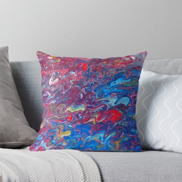 Item preview, fluid paint in bright colors designed and sold by studioMoSa.