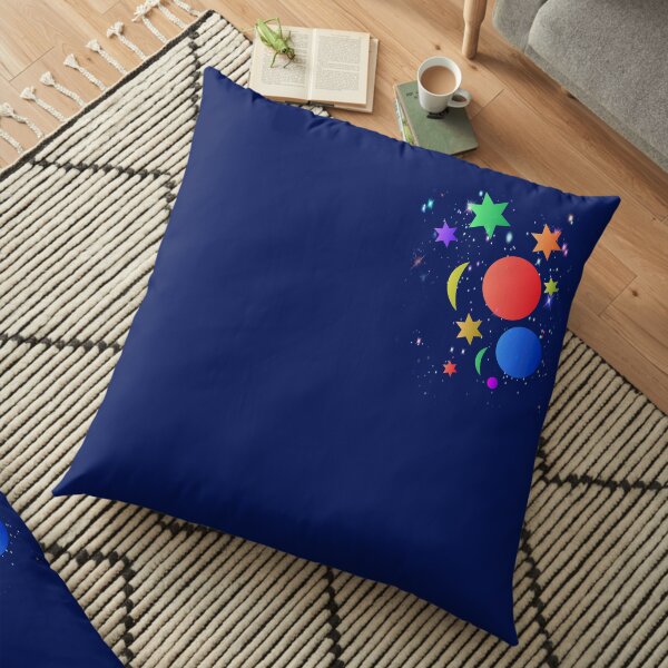 The Galaxy Floor Pillow