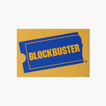 Blockbuster Art Board Print