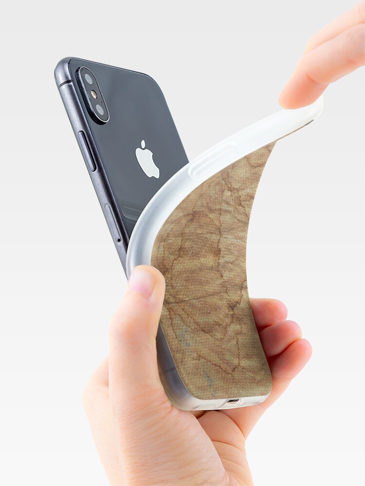 Alternative Ansicht von alte schmutzige Leinwand iPhone-Hülle & Cover