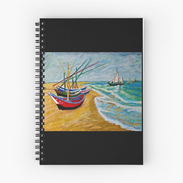 Item preview, Sail Boats on the Beach designed and sold by CeliaSGarciaArt.
