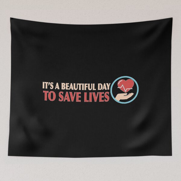 Item preview, Its A Beatuiful Day To Save Lives Nurse designed and sold by Vroomie.