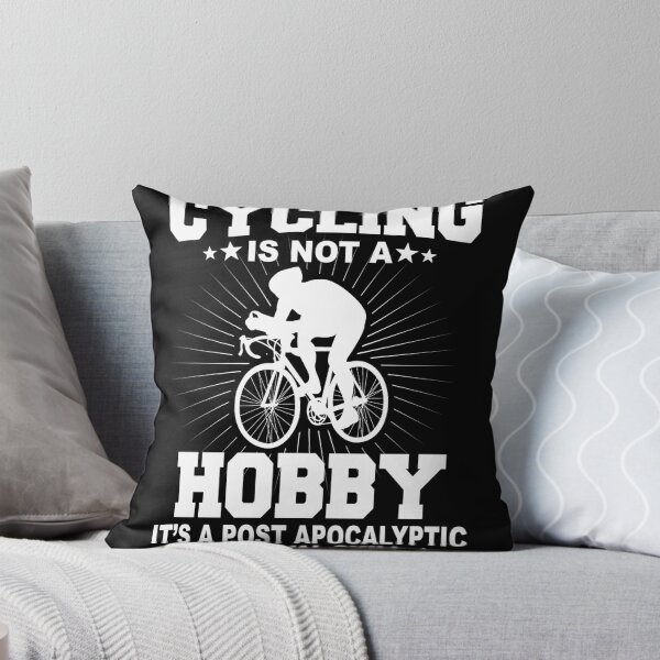 Item preview, Cycling Is Not A Hobby It s A Post Apocalyptic Survival Skill designed and sold by Vroomie.